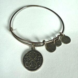Alex and Ani Vintage Path of Life Charm Bangle Bracelet